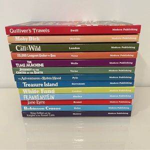Treasury of Illustrated Classics LOT (13 Books Total) New Condition Hardcover